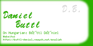 daniel buttl business card
